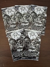 (5) Sealed Digimon Card Game