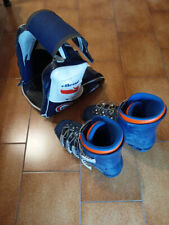 scarponi caber ski vintage n38/39 con borsa garmont anni 60