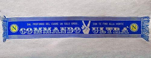 Sciarpa ultras napoli - napoli, vintage