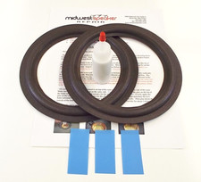 Acoustic Research AR28 AR28b AR28s Kit schiuma riparazione altoparlanti 8" 