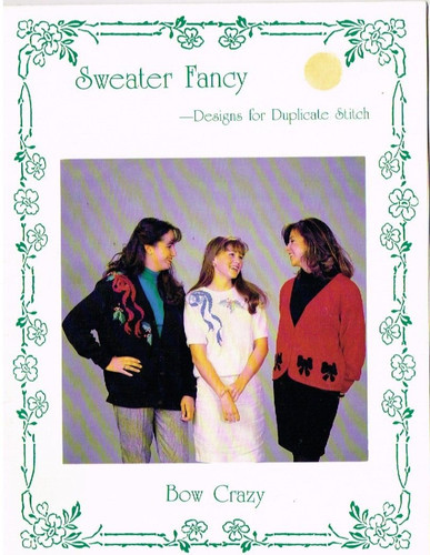 Maglione fantasia fiocco
