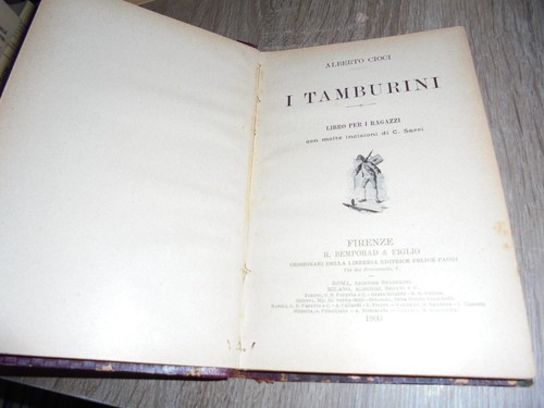 Cioci i tamburini libro - cioci,