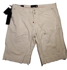 BERMUDA UOMO KITON PANTALONCINO BIANCO NUOVO CON ETICHETTE TAGLIA 40 US 56 EU (B6)