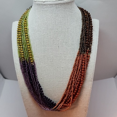 Collana perle semi - di, di
