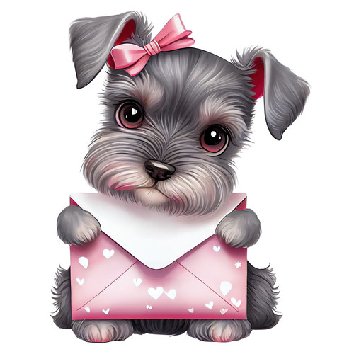 Adesivo auto schnauzer - schnauzer, nano
