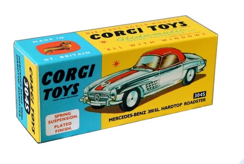 Corgi toys boîte box - , repro