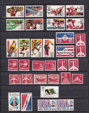 Lotto varietà posta aerea USA