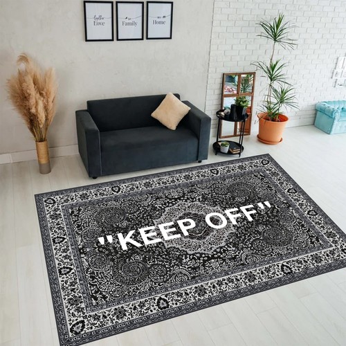 Tappeto nero keep off - tappeto, off,