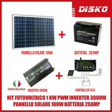 Kit fotovoltaico pwm - kw,