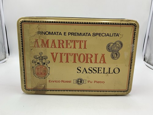 Scatola latta amaretti - scatola, in