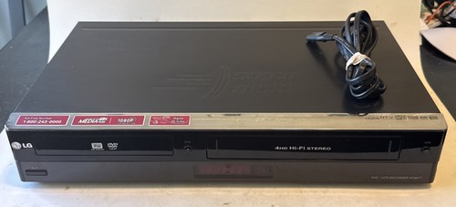 Rc897t dvd recorder vcr vhs - lg,