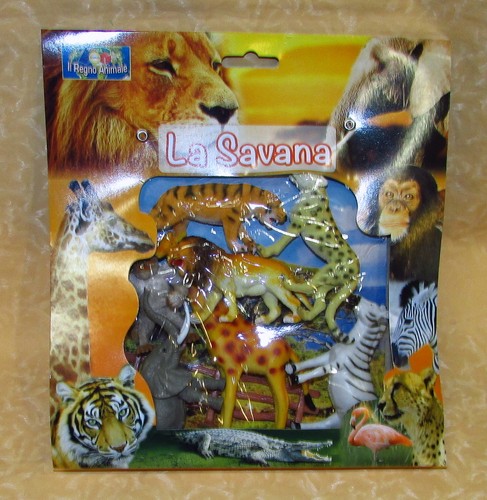 Animali della savana in - 7,