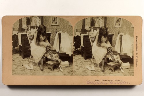 Donna moda toilette 1899 foto - toilette,