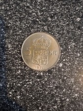 1971 moneta argento svedese - 1971, 5