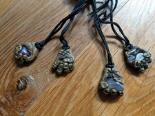 COLLANA UNISEX UOMO DONNA - PRODOTTO ARTIGIANALE BRASILIANO MANO con PIETRA