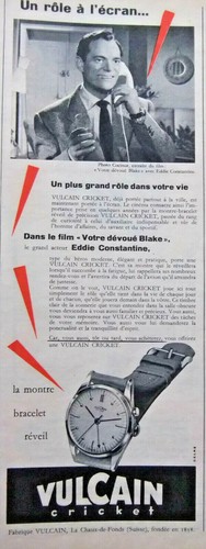 Publicité presse 1955 montres - presse,