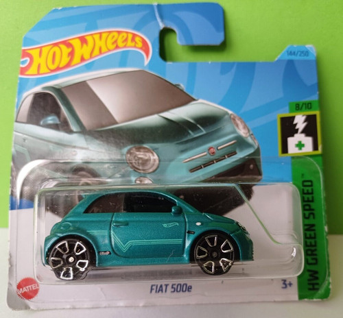 Hot wheels fiat 500e - hot, hw