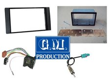 MASCHERINA E KIT CAVI TELAIO PER NAVIGATORE E RADIO 2 Din FORD FOCUS S C MAX 