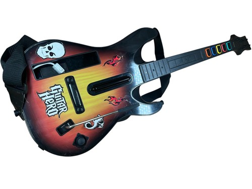 Nintendo wii guitar - guitar, hero