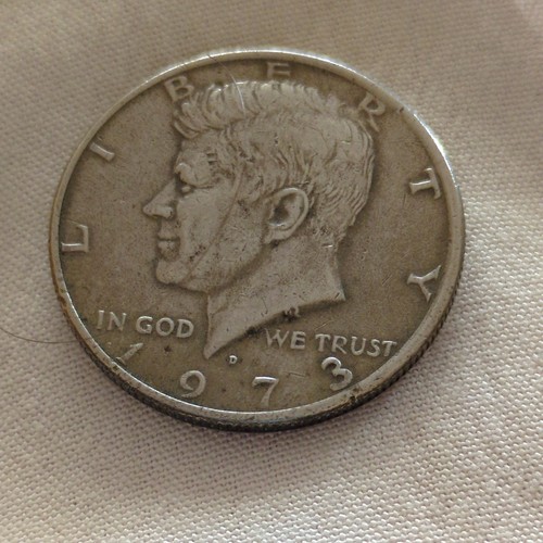 Mezzo dollaro argento 1973