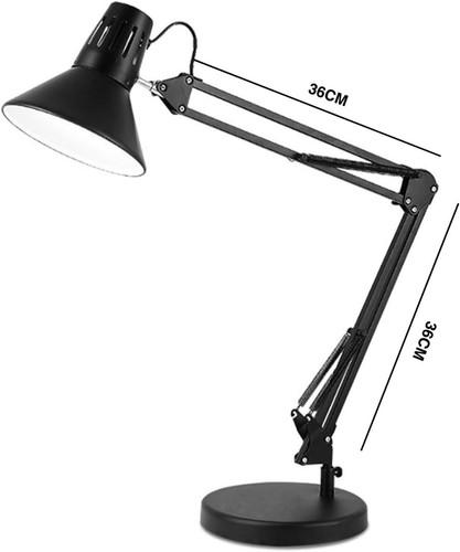 Lampada scrivania e27 braccio - scrivania,