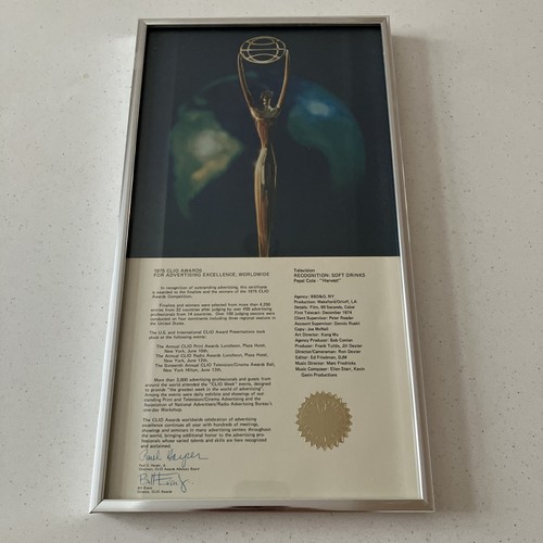 1975 clio awards televisione - 1975,