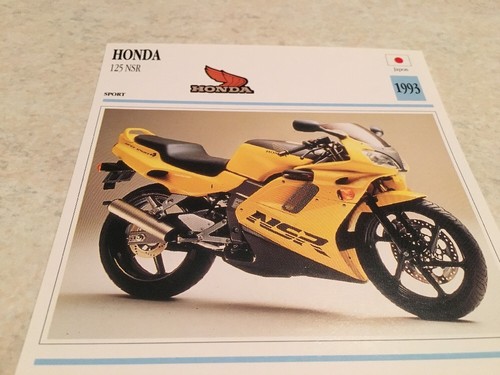 Moto honda 125 - nsr, 1991