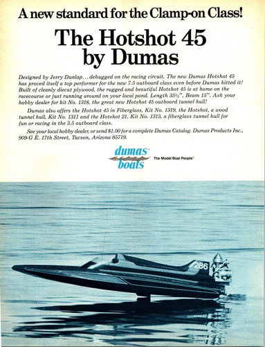 Dumas hotshot boat - 45,