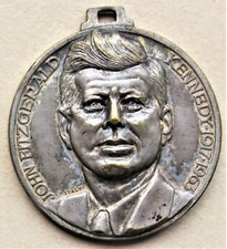 MEDAGLIA DEL 1963 COMMEMORATIVA DI J. F. KENNEDY E DI PAPA GIOVANNI XXIII