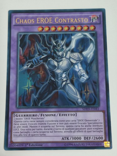 Chaos eroe contrasto - yu-gi-oh!,