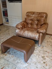 Poltrona in pelle vintage