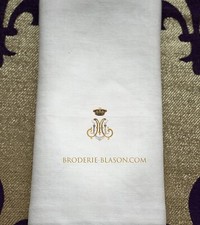 6 Tovaglioli Filo Lino Antico