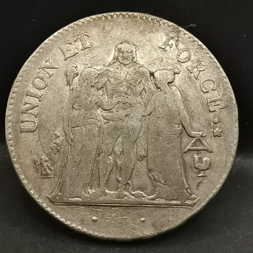 Francs argent union - 5, et