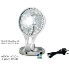 VENTILATORE RICARICABILE DA