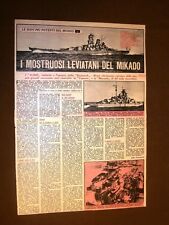 Le navi della Marina più potenti del mondo nel 1957 Yamato, Bismarck e Tirpitz