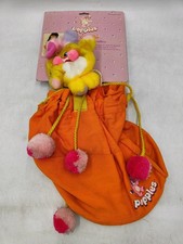 POPPLES PUFFLING POPPOLINI PELUCHE PLUSH SACCA BORSA Sport MATTEL VINTAGE Orange