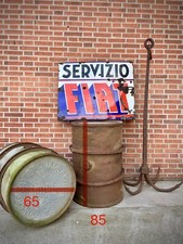 BIDONE FUSTO BARILE MILITARE CARBURANTE GASOLIO PETROLIO WW2 AGRICOLO FRIULI 