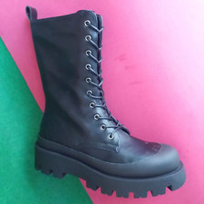 STIVALI DONNA ANFIBI MOTO