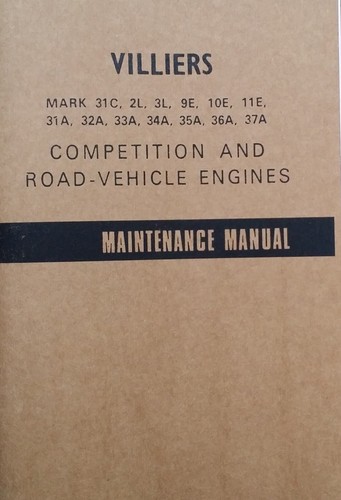 Villiers manuale moto 31c - manuale,
