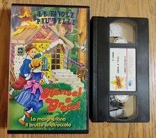 VHS Cartone HENSEL E GRETEL 1992
