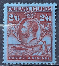 Isole Falkland KGV 1929-37 2/6