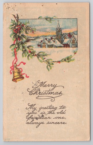 Cartolina natalizia vintage - natalizia,