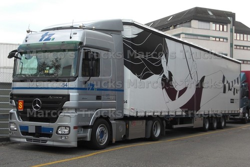 Foto camion mercedes benz - foto, mercedes-benz