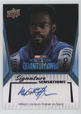 2024 Upper Deck Marvel Studios Serie 2 William Jackson Harper come Quaz Auto 1cc7
