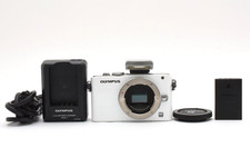 [Quasi come nuovo] Olympus Pen Lite E-PL3 fotocamera digitale mirrorless bianca dal GIAPPONE