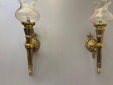 Coppia di applique vintage