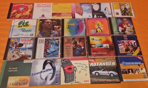 Cds werbung reklame - 22,