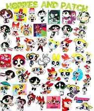 Stickers 50 adesivi Superchicche laptop pc tablet diario The Powerpuff Girls kid