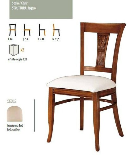 Sedia classica massello - classica, di