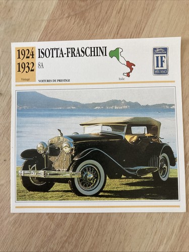 Isotta fraschini 1924 - 8a, /